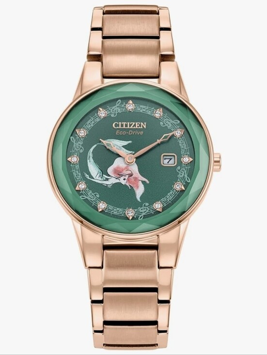 Disney Parks Citizen Eco-Drive Ladies\' Special Edition Disney Princess Ariel... main image 5